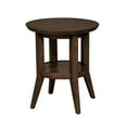 thumbnail image 2 of Liberty Furniture Ventura Boulevard Dark Brown Round End Table, 2 of 5