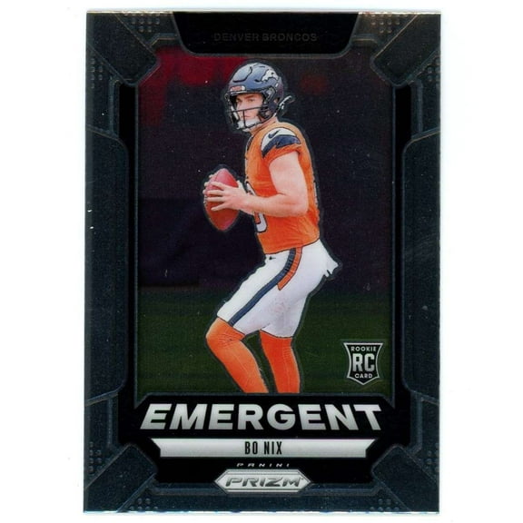 NFL 2024 Panini Prizm Football Emergent Bo Nix #3 (Rookie)