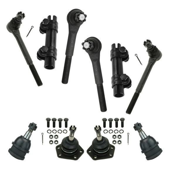 10 Piece Steering & Suspension Kit Ball Joints Tie Rods Sway End Links New PSA64531