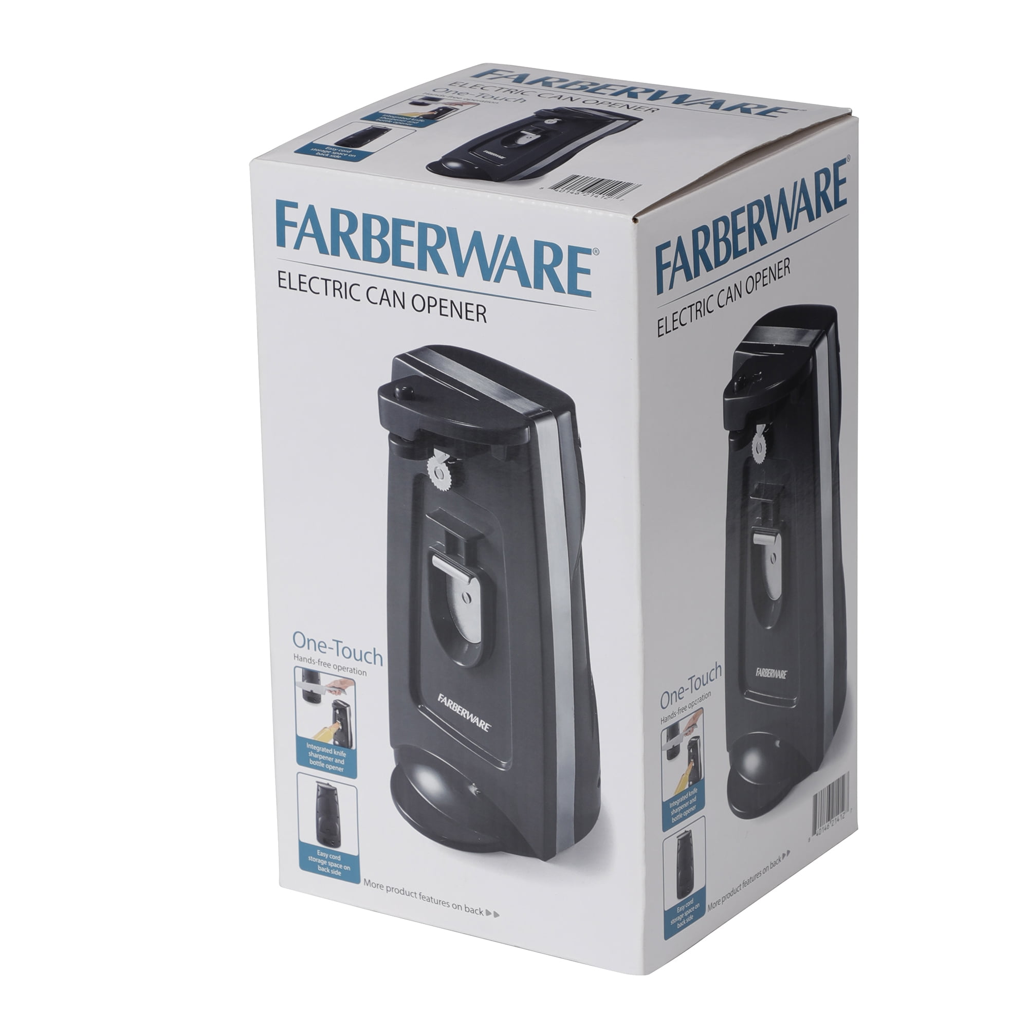 Farberware Professional Can Bottle Opener, One Size, Black/Silver,5227163