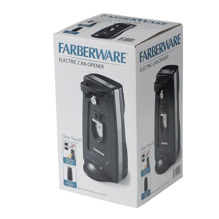 Farberware Professional Can Bottle Opener, One size, Black/Silver