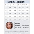thumbnail image 6 of INSPIRE CHIC Women's Denim Jackets Distressed Button Down Long Sleeve Jean Jacket Trendy with Pockets M Dark Blue, 6 of 6