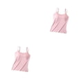thumbnail image 4 of Qarigey Camiseta sin mangas transpirable para mujer con correas ajustables y sujetador adicional Camisolas y chalecos para mujer Tops Sexy y Type5 NO5, 4 of 6
