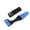Blue, variant on BOKYAN 4 Pcs Fishing Rod Protector Cover & Tie Fastener Belt Sleeve Set Red 6.30 inches / 16 cm
