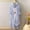 Dark blue, variant on Womens High Low Hem Tunic Sheer Mesh Kimono Long Cardigan Open Front with Side Slit for Pool or Everyday Cover Up,White M