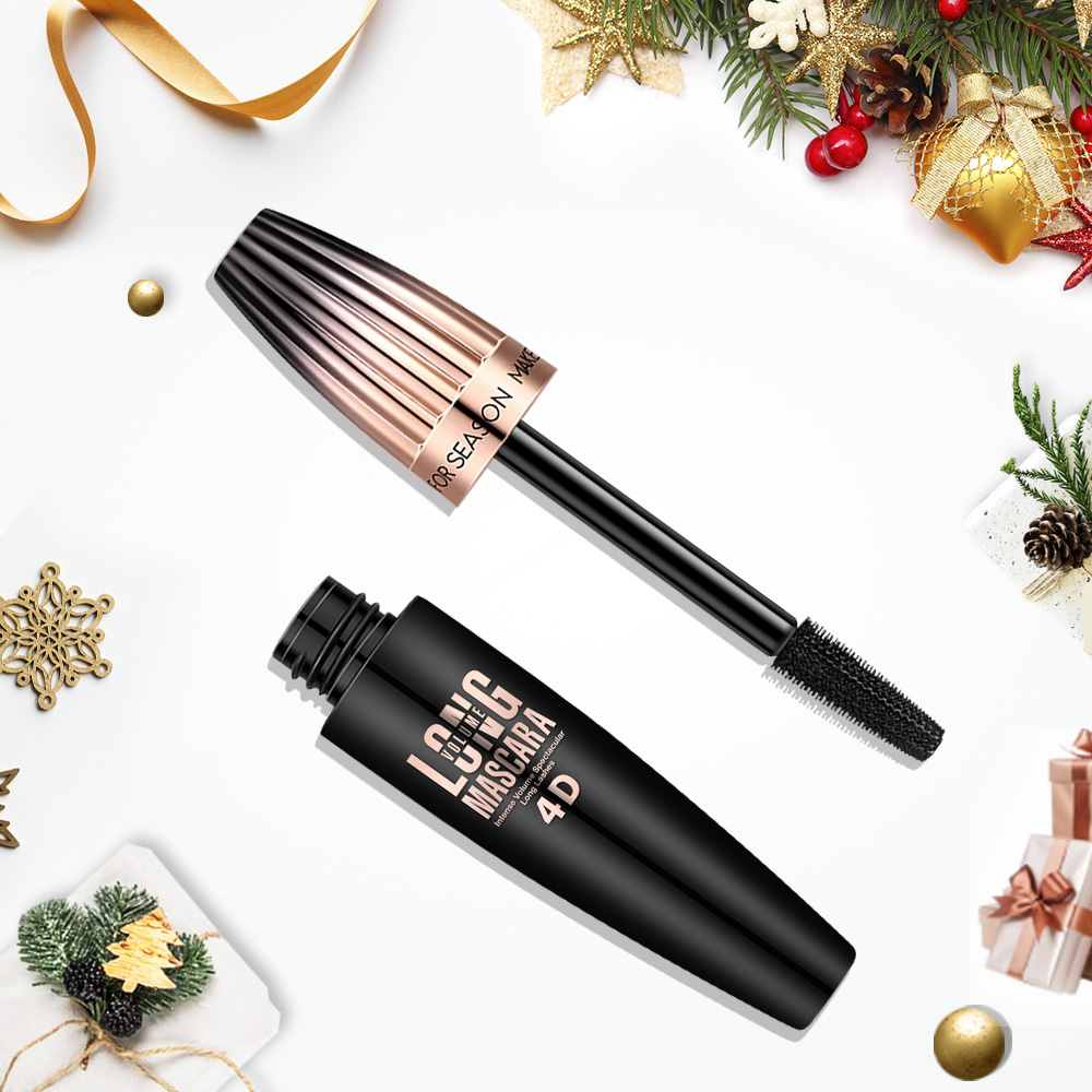 ALIVER 4D Silk Fiber Lash Mascara Waterproof Black photo 7