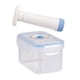 thumbnail image 5 of Contenedor de vacío portátil hermético para alimentos, caja de conservación de alimentos frescos 0.8L, 5 of 9