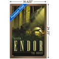 thumbnail image 3 of Star Wars: Endor - See the Forest by Russell Walks Wall Poster, 14.725" x 22.375" Framed, 3 of 6
