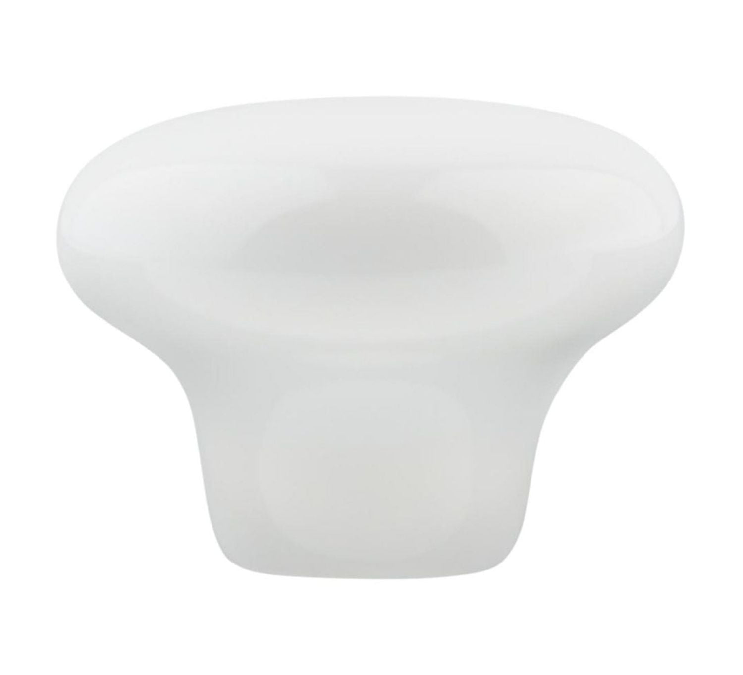 Era Ceramic Knob 4-Pack White, 1.18 x 1.18 x 1.14 in.