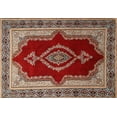 thumbnail image 1 of Ahgly Company Machine Washable Indoor Rectangle Traditional Tomato Red Area Rugs, 7' x 9', 1 of 7