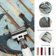 thumbnail image 5 of Area Rugs 5'x7', Nautical Anchor Carpet Runner Indoor Outdoor Rugs Home Decor Aesthetic, Vintage Blue Brown Wooden Coastal Non Slip Mats Washable Accent Rug for Living Room Bedroom, 5 of 8
