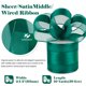 thumbnail image 2 of Cinta decorativa HUIHUANG, verde, 6,35 cm x 9,1 m, organza alambrada, 2 of 7