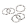 thumbnail image 1 of Stainless Steel Round Ring, Reusable   Stainless Steel O Rings Reliable  For Sailing For Diving 5x25mm, 1 of 8