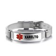 thumbnail image 1 of Dsseng Adjustable Wristband Emergency Medical Bracelets Medical Alert IDs Bracelet, 1 of 21