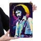 thumbnail image 2 of Placa Metal Vintage Eric Clapton Singer Pintura Hierro Rectangular 20x30cm, 2 of 9