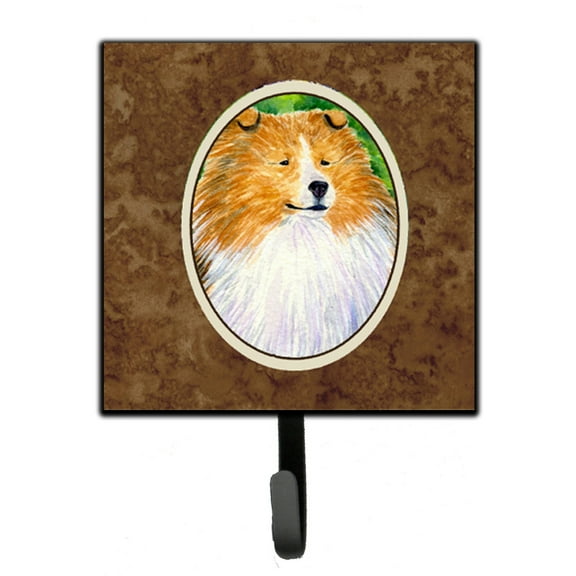 Carolines Treasures SS1003SH4 Collie Leash Holder or Key Hook, Small, Multicolor