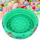 thumbnail image 5 of Piscina inflable para niños, piscina infantil de pvc verde, portátil y fácil de inflar con bomba para diversión de verano, 5 of 7