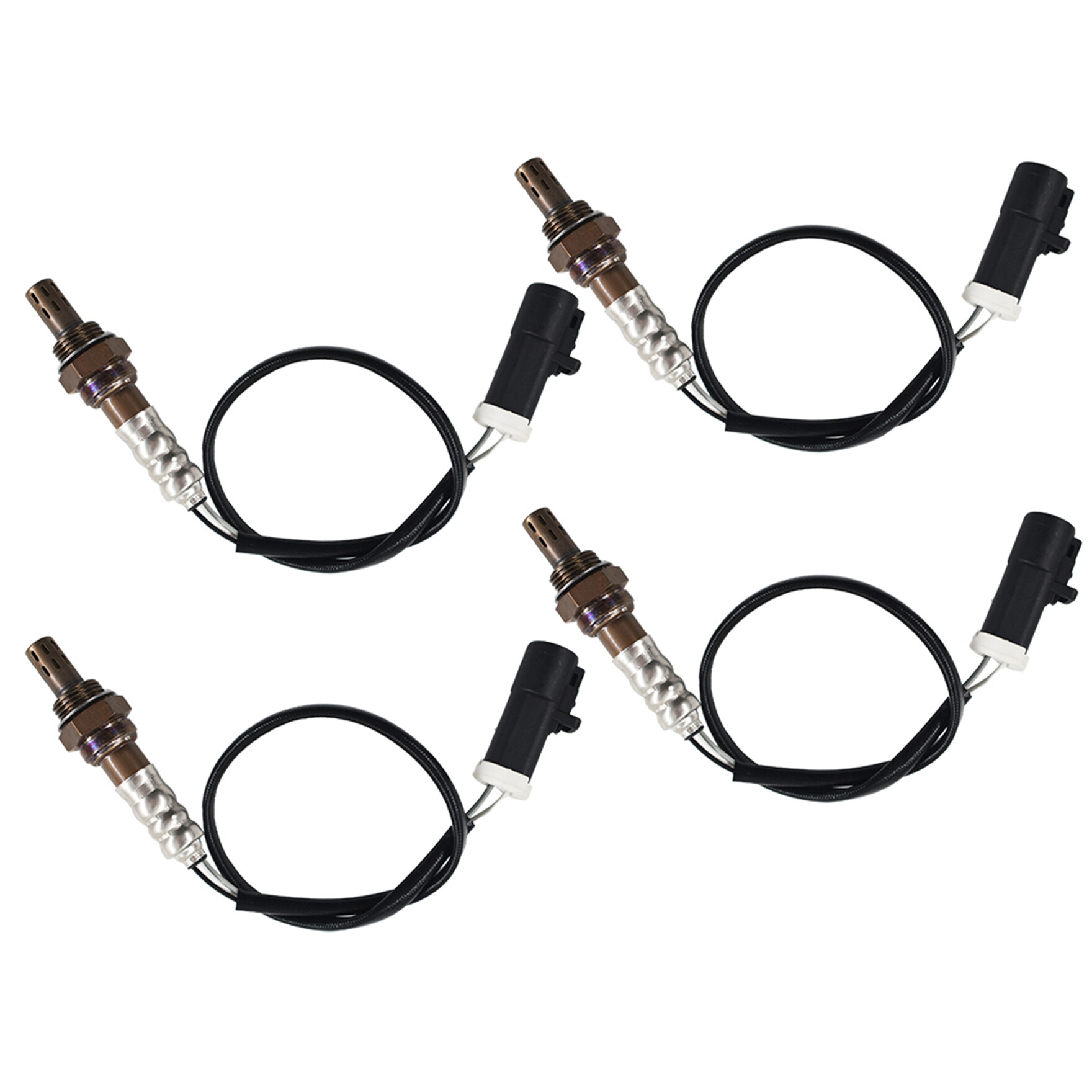 Complete Set! 4 Oxygen O2 Sensors For Ford Mustang 1995-2010 (3.8L 4.0L 4.6L 5.0L 5.4L)