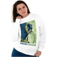 thumbnail image 4 of Vincent Van Gogh Self Portrait Art Sweatshirt for Men or Women Brisco Brands X, 4 of 6