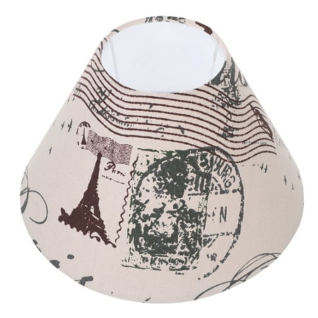 

Sexagesimo Rustic Cloth Lamp Shades Chandelier Cover for Bedroom