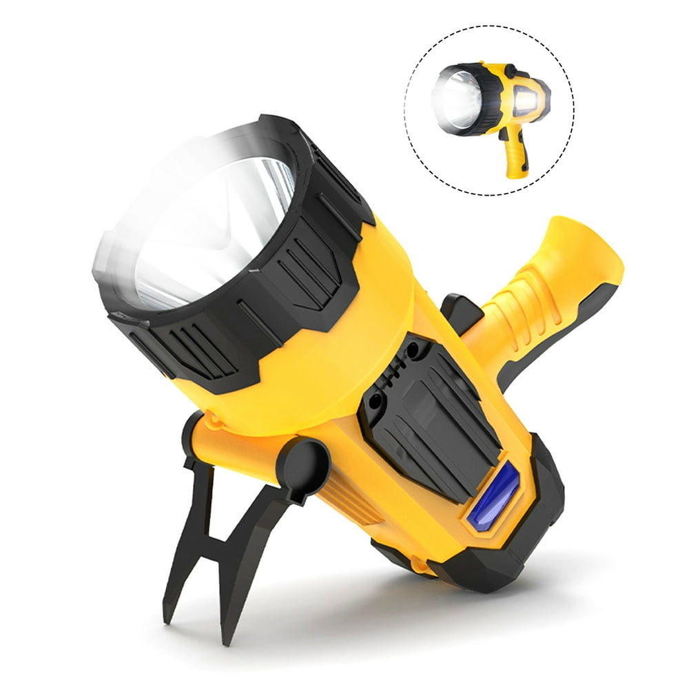 Rechargeable spotlight, Spot lights hand held large flashlight 5000