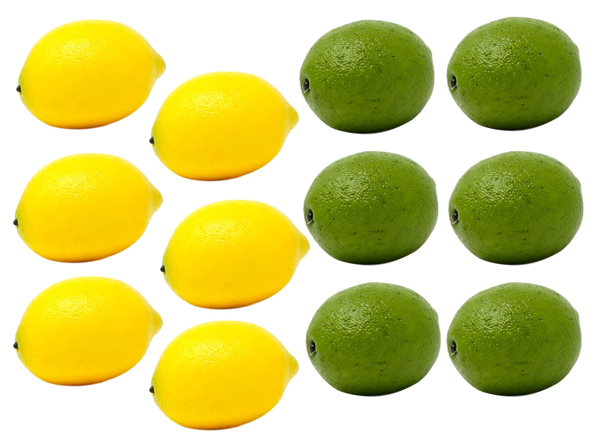 Treasure Co Trio Artificial Lemon and Lime (126 Lemons, 6 Limes) Fruit