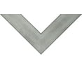 thumbnail image 3 of 21x28 Picture Frame – Silver Corporate Wide Style 74-1621, 2 Inch MDF Moulding, Includes Plexiglass and Backing, Wall Display Frame for Art, Posters, or Photos – Frame USA, 3 of 4