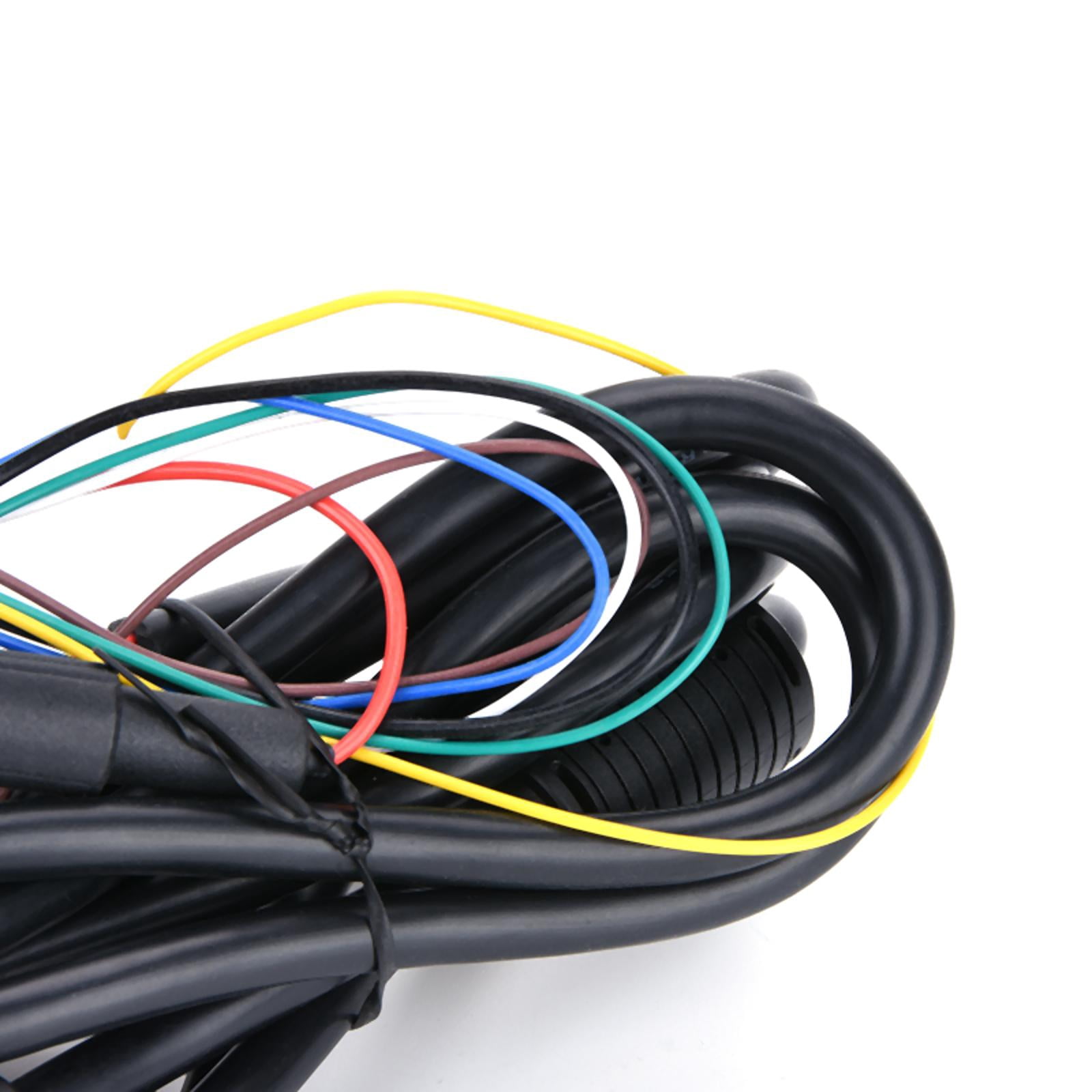GUYUTING For Garmin GPSMAP 128/152/192C/580 Power Cable 7-Pin for Direct DC Connection