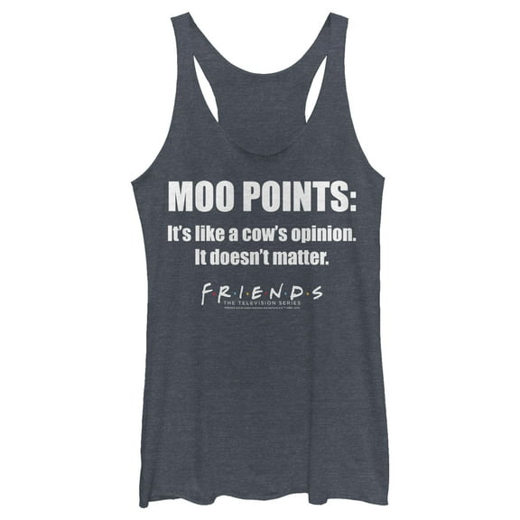 Women's Friends Joey's Moo Points Racerback Tank Top