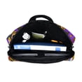 thumbnail image 5 of FORMRS 16" Laptop Bag Carrying Sleeve Case with Handle Travel Shoulder Briefcase, Purple Simple Triangles, 5 of 8