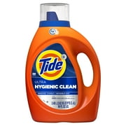 Tide Ultra Hygienic Clean Liquid Laundry Detergent, Original Scent, 84 fl oz, 59 Loads