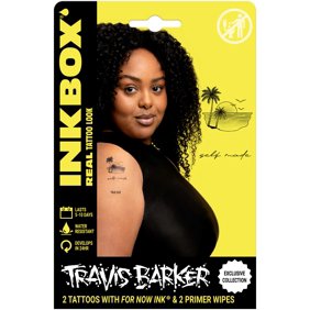 Inkbox Temporary Tattoos, Cali Self, 2 Pack