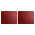 thumbnail image 2 of 2x Mouse Pad Minimalist, Double Sided Mouse Pad PVC Leather PVC Leather  Texture, Portable Desk Mat 27 X 21cm for, 2 of 8