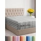 thumbnail image 1 of Sábana bajera ajustable CGK Unlimited Hotel Luxury King Grey Stripes, 1 of 7