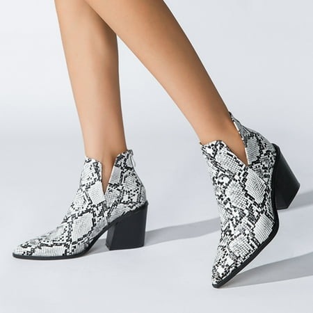 

Ankle Boots Women s Boots Fashion Characteristic Shoes Thick-Soled Mid-Length Boots Ankle Boots