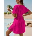 thumbnail image 3 of Women's Lightweight Bikini Cover Up Summer Swimsuit Cover-Up and Flowy Casual Dress Alsol Lamesa, 3 of 6