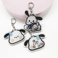 thumbnail image 4 of Diversión de dibujos animados Hello Kitty Crayon Shin-Chan llavero colgante Pochacco Loopy Anime lindo librero colgante decorativo pequeño regalo, 4 of 5