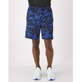 thumbnail image 3 of Hanes Moves Men's 2-in-1 Gym Shorts, 7" Inseam Deep Royal Hype Camo XS, 3 of 11
