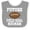 Heather and White, variant on Inktastic Football Future Field Goal Kicker Boys Baby Bib