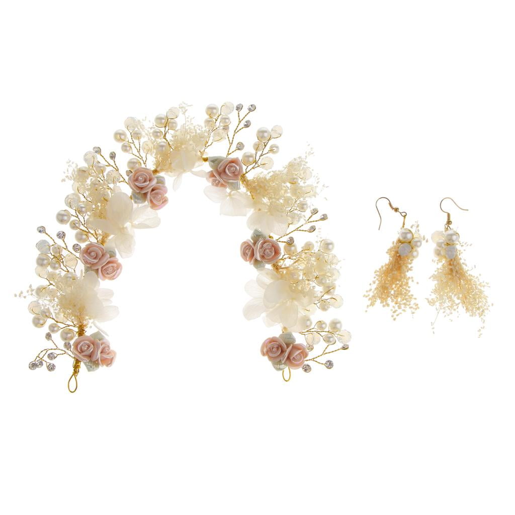 Headband and earring set discount