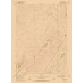 thumbnail image 2 of USGS 14x18 White Modern Wood Framed Museum Art Print Titled - Salt Creek Wyoming Quad - USGS 1968, 2 of 4