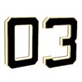 thumbnail image 6 of DVKOVI 9 Inch Solar Lighted House Numbers for Outside Large Light up LED Address Numbers Signs for Houses C one Size, 6 of 9