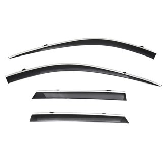 Wellvisors Side Window Visors for 2022-2024 Acura MDX, Rain & Wind