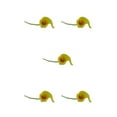 thumbnail image 3 of kurtrusly Wedding Decor With Simulated Calla - Choose Variety Of Colors And Styles With High 3D And Simulation Durable PU Orange Heart Yellow 5PCS, 3 of 6