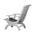 thumbnail image 3 of DTY Outdoor Living Aspen Eucalyptus Plantation Chair Silver Gray, 3 of 6