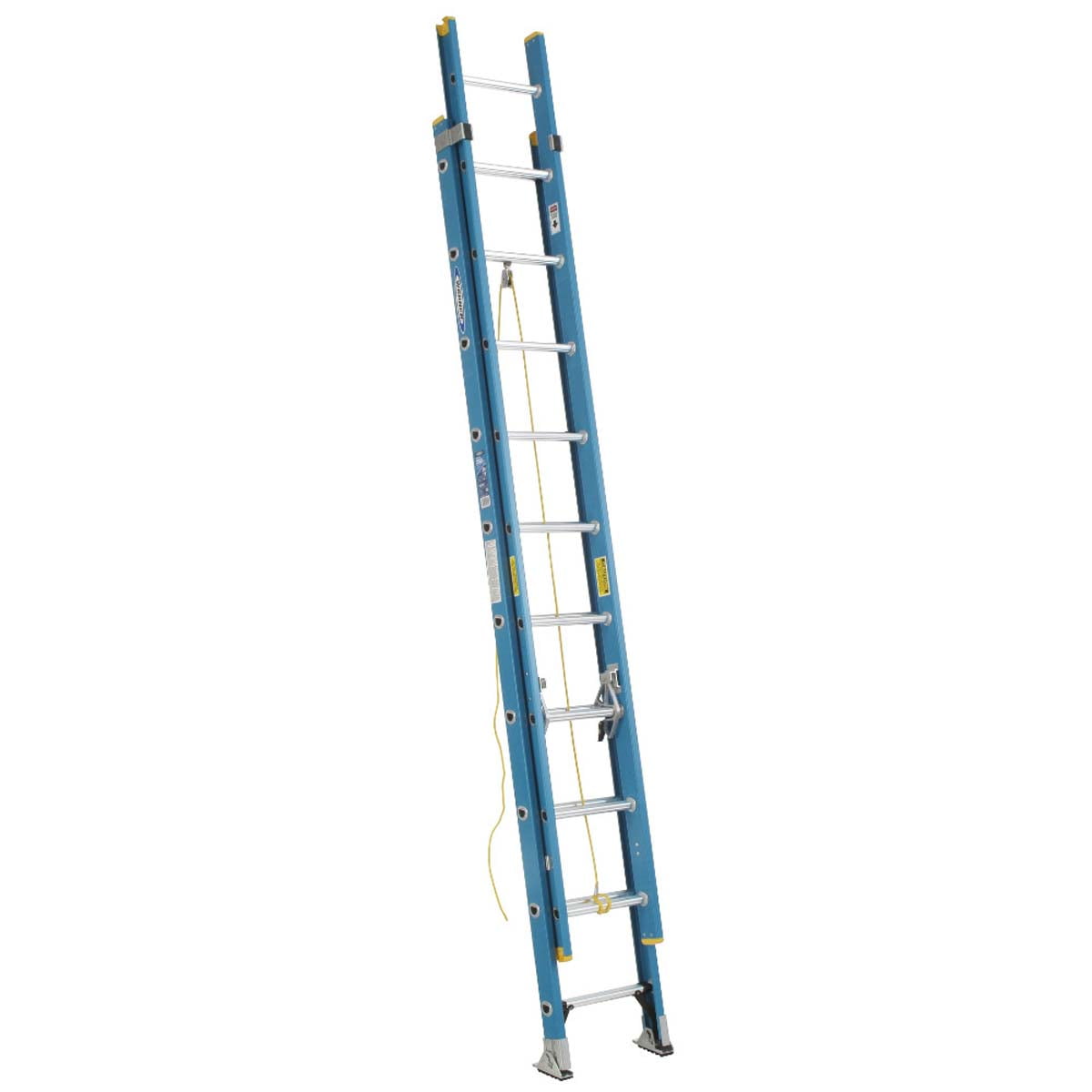 D60202 20' Fiberglass Extension Ladder