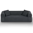 thumbnail image 1 of Sofa de 3 asientos sin huesos, sin necesidad de ensamblaje, sofá moderno para salas pequeñas, apartamentos y oficinas, 1 of 4