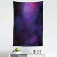 thumbnail image 1 of Sky Tapestry, Galaxy Nebula Illustration Deep Space Star Clusters and Constellation Milky Way, Fabric Wall Hanging Decor for Bedroom Living Room Dorm, 5 Sizes, Purple Pink Black, by Ambesonne, 1 of 1