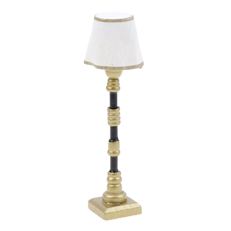 1:12th Scale Miniature My Little World Tall Table Lamp 