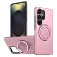 thumbnail image 1 of [PST] Samsung Galaxy S26 Ultra Ring Case, Slim Hybrid Magnetic Case with Rotating Ring Kickstand (MagSafe Compatible), 1 of 5